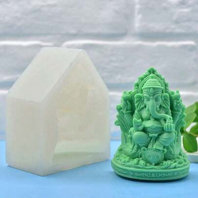 象神DIY手工香氛石膏多功能硅胶模具