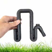 1pc Overflow Pipe, Outdoor Overflow Pipe 3D Printing Bucket Hose Barrel Edge Bracket Tool - A - View 7