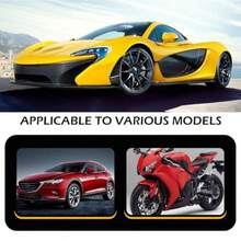 Car Edition Emblem 3D ' IT' Car Badge Decal Metal Fender Emblem Sticker Automotive Exterior Decorative Accessories For SUV Sedan Motorcycle Black - Đen - Xem 6