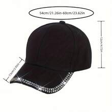 Una gorra unisex de moda con ala ancha, diseñada tanto para actividades al aire libre como para uso diario - [blanco] - Ver 6