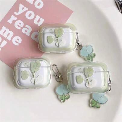 Floral Design Protective Case Compatible With Apple , Anti-Scratch And Drop Protection Cover