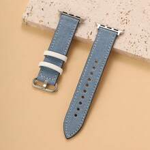 帆布替换表带，兼容 Series 1-11 SE Ultra 3 2，兼容 49mm、46mm、45mm、44mm、42mm、41mm、40mm 和 38mm 尺寸的 表带 - 彩色 - 查看 11