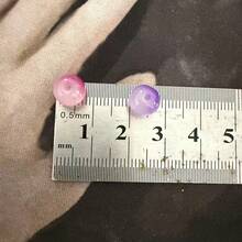 360pcs/480pcs Dual-Tone Gradient Crystal Imitation Jade Glass Beads Bracelet Making Kit, Suitable For DIY Bracelets, Necklaces, Earrings, Craft Beading Sets, Suitable For Beginners (Random Colors) - Two-color Gradient - View 4