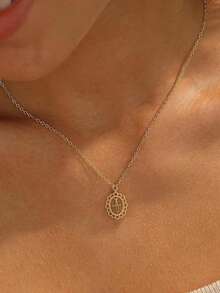 1 chiếc mặt dây chuyền hình thánh giá nhỏ - Món quà trang sức Cơ đốc giáo tối giản thanh lịch, phù hợp cho phụ nữ và thanh thiếu niên, thích hợp cho mọi mùa, đặc biệt thích hợp cho Giáng sinh, Lễ Tạ ơn và Ngày của Mẹ. - Vàng - Xem 6