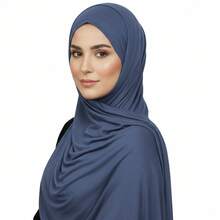 1 chiếc khăn trùm đầu nữ cổ điển, mềm mại, thoáng khí, chống nắng và giữ ấm, phù hợp cho nhiều dịp - Khăn trùm đầu, khăn quàng cổ, khăn choàng bằng lụa nhân tạo màu trơn dành cho nữ. - màu đen - Xem 17