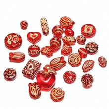 Acrylic Transparent Mixed Beads Handmade DIY Phone Strap Accessories, Bracelet & Pendant Supplies - Multicolor - View 8