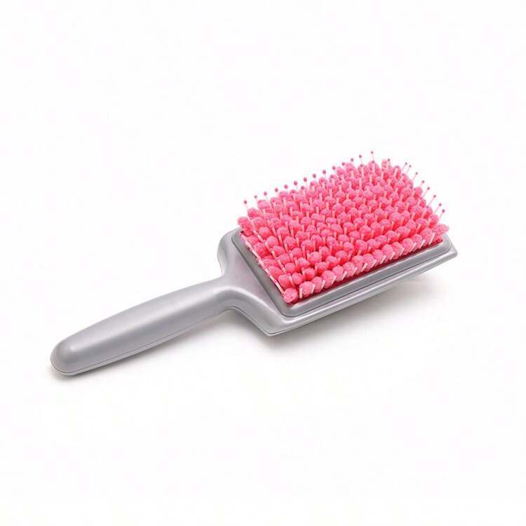 1 chiếc lược thấm hút tóc, lược xốp, lược chải mềm, lược khăn, dụng cụ tạo kiểu tóc, lược massage da đầu - Quà tặng đám cưới/Ngày lễ tình nhân/Ngày của Mẹ, lý tưởng cho bạn bè và gia đình - cầm tay - Xem 13