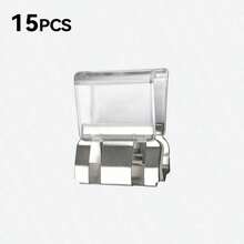 2/4/5/6/10/12/15/20/25/30/35/50个装裤腿缩短隐形固定夹，防拖裤脚，免缝隐藏式扣环腿部闭合装置，防拖地裤脚扣 - 彩色 - 查看 23