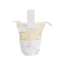 Túi đựng bút chì màu hồng hình trái tim dành cho học sinh, dung tích lớn, kiểu dáng dọc, có dây rút. - Kiểu 1 - Xem 6