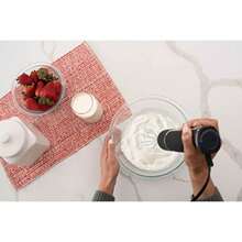 Immersion Blender - Handheld Stick Blender Whisk and Food Processor - Includes 3 Attachments 20 oz BPA-Free Jar and Storage Tray - Stainless Steel - Acero inoxidable - Ver 6