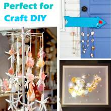 Túi 50g/100g/200g vỏ sò mini nhiều màu sắc hỗn hợp - 12 kiểu dáng độc đáo, thích hợp cho đồ thủ công DIY, sổ lưu niệm, trang trí chai trôi và bể cá, quà tặng sinh nhật & tốt nghiệp. (Sản phẩm tự nhiên, có thể hơi khác so với hình ảnh, có thể có một số hư hỏng nhỏ và bong tróc) - Ngẫu nhiên (màu ngẫu nhiên) - Xem 10