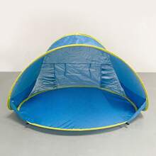 Sunshade Beach Tent, Portable Quick Setup Sunshade Tent, Suitable For Hiking- High Quality, Sunshade Umbrella, Hiking Shelter, Pop-Up Tent, Lightweight Tent, High-Quality Tent, Outdoor Sunshade Canopy, Family Outing BWJP - blue - 查看 2