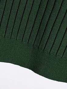 Áo Polo nam tay ngắn GRDR mùa hè, chất liệu gân nổi. - xanh quân đội - Xem 3