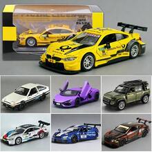 C C A 1:44 Scale M4 DTM Alloy Car Model Toy, Diecast Replica Car Model Toy, Collectible Gift For Boys - Multicolor - View 1
