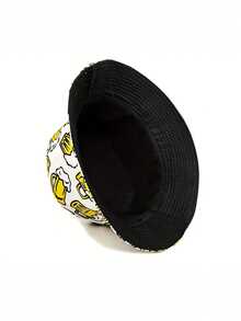 1 chiếc mũ tai bèo hai mặt in hình bia thời trang, thích hợp cho các hoạt động ngoài trời, du lịch, nghỉ dưỡng, đi biển. - A - Xem 6