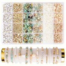 1760 件聚合物粘土珠子手链制作套件，适用于 DIY 珠宝、工艺品和礼品、珠宝制作珠子 - 藍色人魚款 - 查看 15