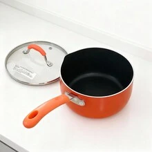 Cooking Pots Nonstick Saucepans Cookware Set Small Kitchen Pot, Induction Comptable, Easy To Clean, - View 5