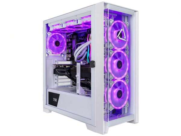  CLX SET Gaming Desktop - AMD Ryzen 9 9900X 4.4GHz 12-Core Processor, 32GB DDR5 Memory, Radeon RX 9070 XT 16GB GDDR6 Graphics, 2TB NVMe M.2 SSD, WiFi, Win 11 Home 64-Bit