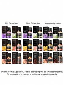 1 Botella de 10ml de Aceite Esencial, 100% Puro y Natural, 16 Fragancias Diferentes, Botella con Cuentagotas, Apto para Difusor de Aromaterapia, Humidificador, Masaje, Fragancia Duradera, Excelente Regalo para Cumpleaños, Graduación - Más - Ver 8