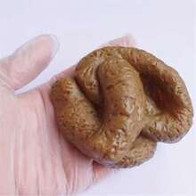 5pcs Realistic Dog Poop Prank Prop, Durable Brown PVC Material, Soft Texture, Suitable For Gardening Decor, Photo Props, Adult Parties, Pranks And Novelty Gifts - Prank - View 5