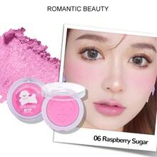 1支浪漫腮红 - 粉色系列，提亮肤色，持久自然，适合女孩、女士、母亲、妻子、姐妹和年轻女性。 - 05 - 查看 2