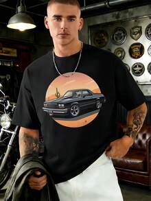 Camisetas masculinas - Preto - Ver 1