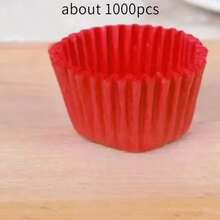 100/2000 Giấy lót bánh cupcake dùng một lần, cốc nướng bánh muffin chống dầu, cốc giấy đựng bánh, khuôn nướng chống dính phù hợp cho bánh cupcake, muffin và các bữa tiệc. - Xem 16
