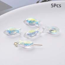 5Pcs Ocean Series Beads DIY Phone Chain Bracelet Necklace For Jewelry Making Supplies - Bead - View 19