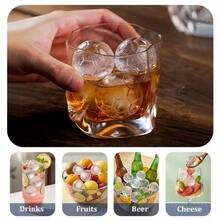 Khay silicon hình quả bóng đá World Cup, khuôn làm đá viên 9 ngăn bằng silicon, khuôn đá viên tròn. - A - Xem 3