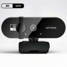 4K/2K/1080P USB Webcam With Auto Focus And Privacy Cover | Plug And Play, Compatible With PC/Laptop, Zoom, Live Streaming And Remote Work - Multicolor - View 15