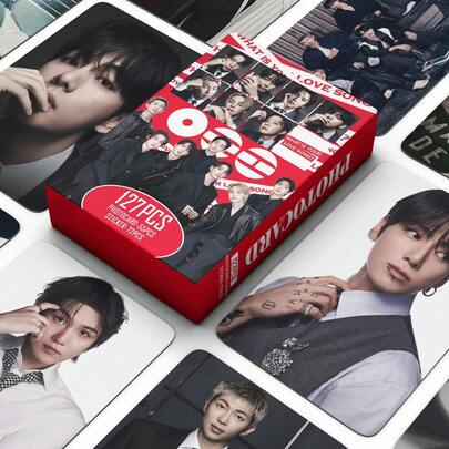 BT ARIRANG WVS 独家小卡 Weverse 礼物 ARMY 收藏偶像卡必备，完美礼物，WVS / Weverse POB，手机壳装饰，笔记本装饰，防水，卡片贴纸