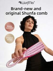WANMEI 1 lược chải tóc chống tĩnh điện cho nữ, lược uốn tóc chống tĩnh điện chất lượng cao, lược massage da đầu, lược chải tóc mềm mại chống xơ rối cầm tay, dụng cụ tạo kiểu tóc làm quà tặng - Nhiều màu - Xem 1
