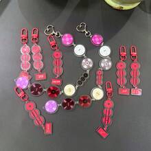 1个KPOP《阿里郎》唱片造型吊坠钥匙扣，RM、JIN、J-HOPE、JIMIN、V限量版周边，ARMY粉丝必备，可挂在背包上或装饰车钥匙，韩国流行音乐周边 - 彩色 - 查看 2