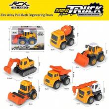 1pc Newest Hot Selling Q Version Multi-Joint Movable Realistic Inertia Alloy Construction Excavator Toy Model - Perfect Gift, Birthday Gift, Ideal Gift, Surprise Gift, Holiday Gift, Seasonal Gift, Halloween Gift, Christmas Gift, Gamer Gift, Gift, Easter Gift. One Style Will Be Sent Randomly. Do Not Purchase If You Have Concerns. - Multicolor - View 3