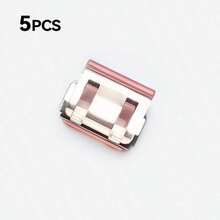 2/4/5/6/10/12/15/20/25/30/35/50个装裤腿缩短隐形固定夹，防拖裤脚，免缝隐藏式扣环腿部闭合装置，防拖地裤脚扣 - 彩色 - 查看 14