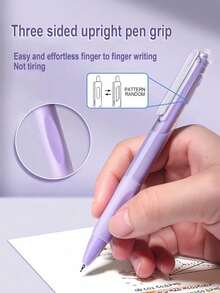 Bộ dụng cụ học tập thẩm mỹ: Bút chì bấm 0.5mm, hộp đựng bút dung tích lớn, 12 bút dạ quang, 6 bút bi đen, văn phòng phẩm học sinh, quà Giáng sinh, đồ dùng thiết yếu cho năm học mới. - Văn phòng phẩm - Xem 6