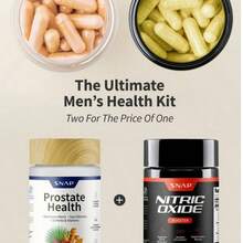 Miriyalyad Ultimate Men's Health Bundle -NitricOxide Booster 60ct+ Prostate Health Bundle -NaturalSupplement Capsules-Support Blood Circulation &Prostate Health - 3 bộ - Xem 5