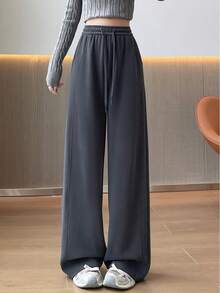 Women Pants - Dark Grey - View 5