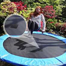 Gosknor 6pcs Trampoline Patch Repair Kit, 3 Styles Patches Self-Adhesive Trampoline Patch Trampoline Mat Repair Kit Trampoline Accessories For Repair Holes Or Tears In Trampoline Mats - White - View 7