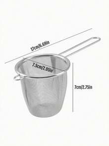 1/2pcs Stainless Steel Tea Infuser, Suitable For Loose Leaf Tea And Spices, Metal Structure, Fits Various Cup Sizes, Premium Kitchen Accessory And Christmas Gift - Silver - View 8