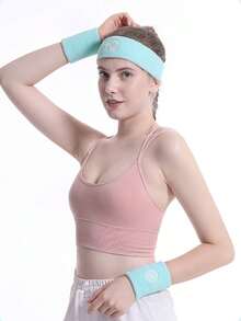 1 pieza Diadema elástica, ligera y transpirable antideslizante para baloncesto, correr, fútbol, yoga - Multicolor - Ver 10