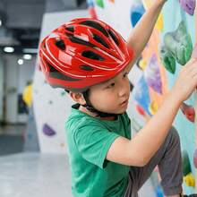 Baby Girls Boys Sports Helmet Multi-Functional Adjustable Breathable Head Protector Kids Bicycle Cycling Skating Helmets - Red - View 6