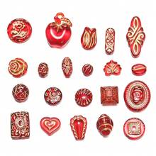 Acrylic Transparent Mixed Beads Handmade DIY Phone Strap Accessories, Bracelet & Pendant Supplies - Multicolor - View 9