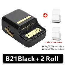 NIIMBOT B21 B1 Mini Portable Thermal Printer, Home/Office/Commercial Label Printer, Wireless Bluetooth Barcode & Photo Printer - Multicolor - View 14