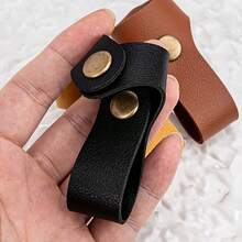 Leather Luggage Hanger Hook, Hands-Free Travel Accessory, Y-Shaped Multi-Functional Hanger, Fits Suitcase/Belt, Practical And Stylish - Multicolor - View 10