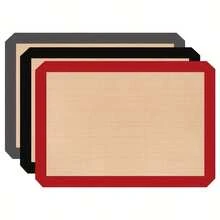3Pcs Non-Stick Silicone Baking Mat, Reusable Heat Resistant Oven Sheet Liner For Pastry Cake Cookie Baking - View 13