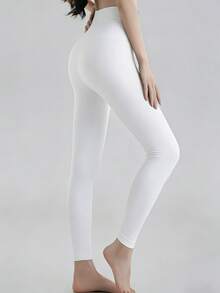 Women's High Waist Seamless Leggings, Buttery Soft Stretchy Slimming 9-Pants For Yoga & Daily Wear - Multicolor - View 11