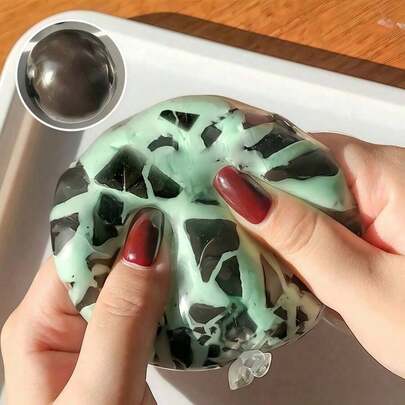 1pcs Crisp Squeeze Ball Anxiety Relief Toy, Fidget Toy, Hand Stress Relief, Easter Toy, Squeeze Toy,Stress Relief Toys, Anxiety And Relaxation,Party Gift, Goody Bag Stuffers Prizes, Birthdays,Stuffed Squeeze Toy, Taba-Shaped Squeeze Toy For Stress Relief Squeeze Toys