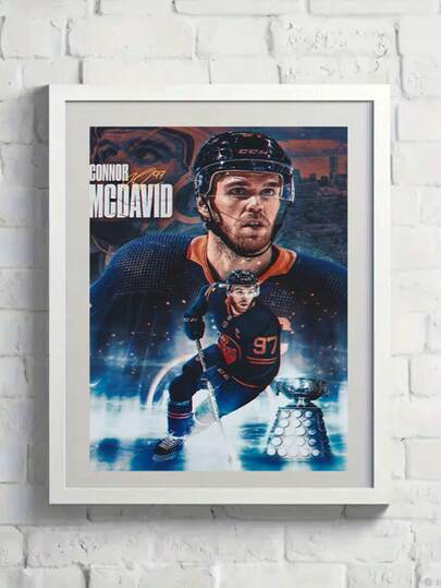 1pc Connor McGregor David Frameless DIY Diamond Painting, Using Full Round Diamond Technique Suitable For Adult Beginners, Full Of Dynamic Sports Style, Very Suitable For Bedroom And Living Room Wall Decor