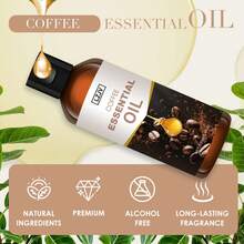 LZJV 100毫升 100%纯天然咖啡精油，100%有机，多用途，适用于皮肤、头发、面部、身体、指甲、睫毛 - 咖啡精油 - 查看 2